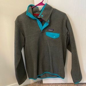 Patagonia small synchilla snap fleece pullover